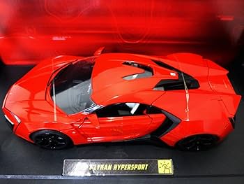 Amazon | ワイルドスピードJADA TOYS 1/18 LYKAN HYPERSPORT RED